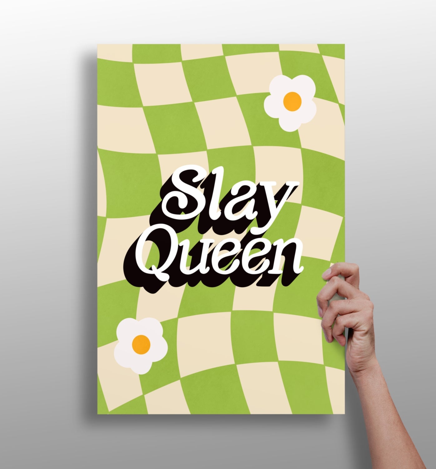 Slay Queen Aluminum Print