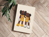 Kaws Basketball Aluminum Print