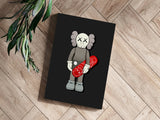 Kaws Skateboard Aluminum Print