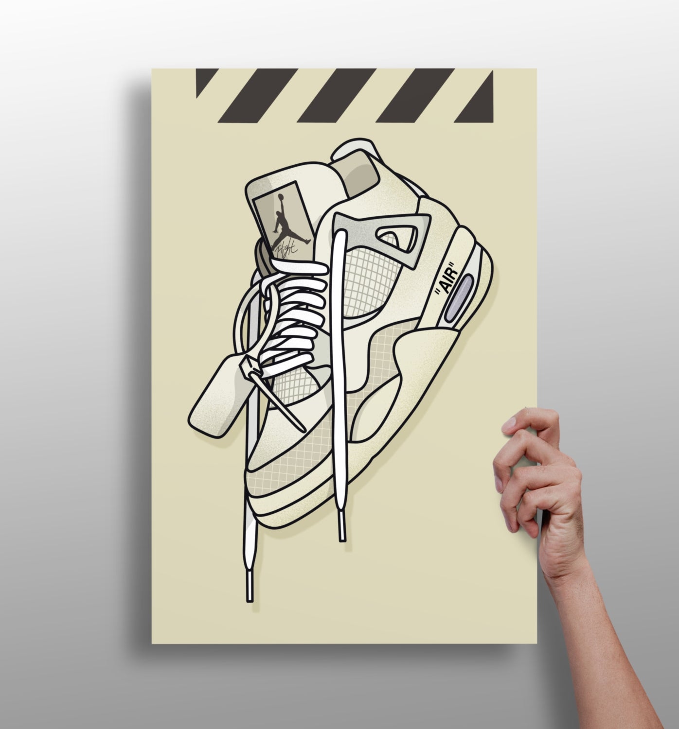 Sneakers Aluminum Print