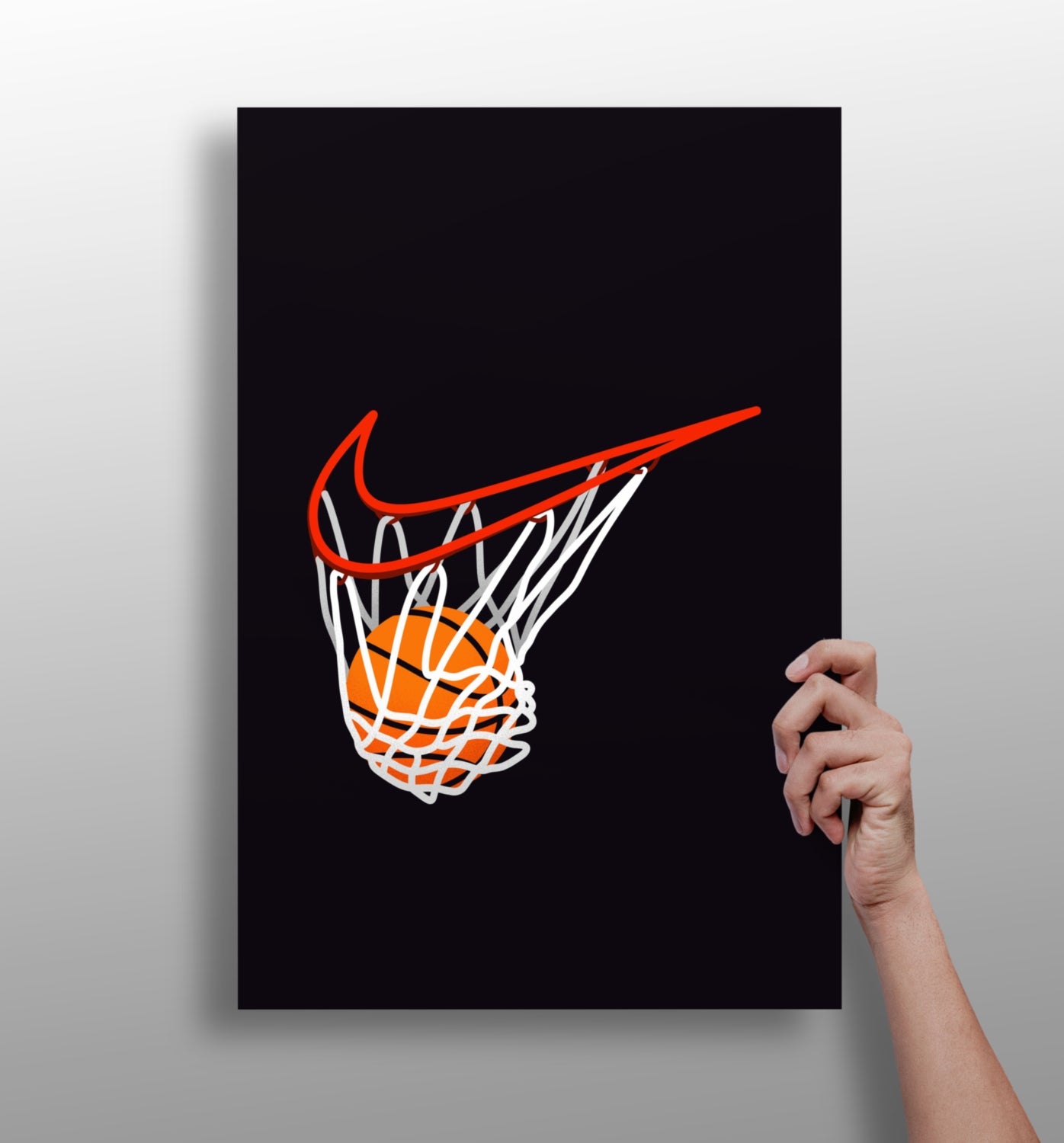 Basketball Aluminum Print