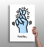 Keith Haring Aluminum Print