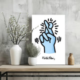 Keith Haring Aluminum Print