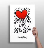 Keith Haring Aluminum Print