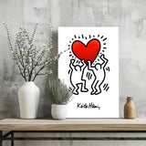 Keith Haring Aluminum Print