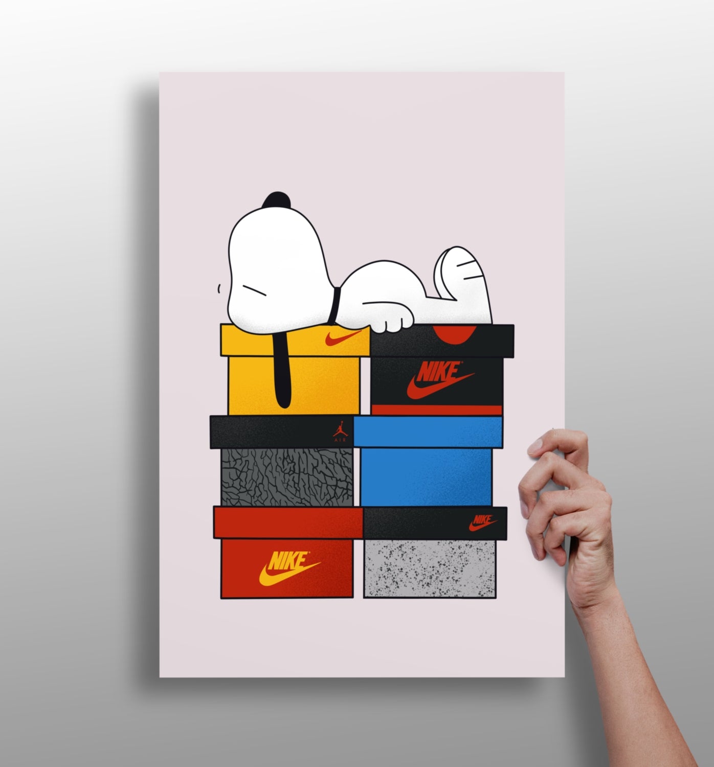 Snoopy Aluminum Print