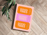 Good Times Retro Aluminum Print