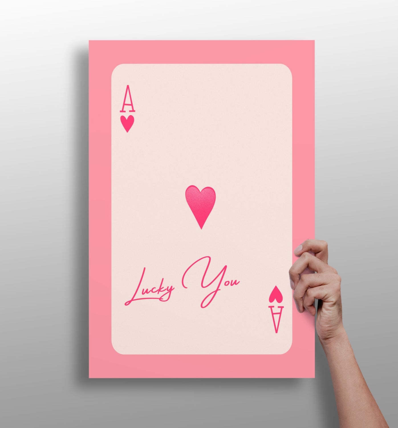 Ace Lucky You Aluminum Print