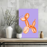 Balloon Dog Aluminum Print