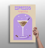 Espresso Martini Aluminum Print