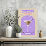 Espresso Martini Aluminum Print