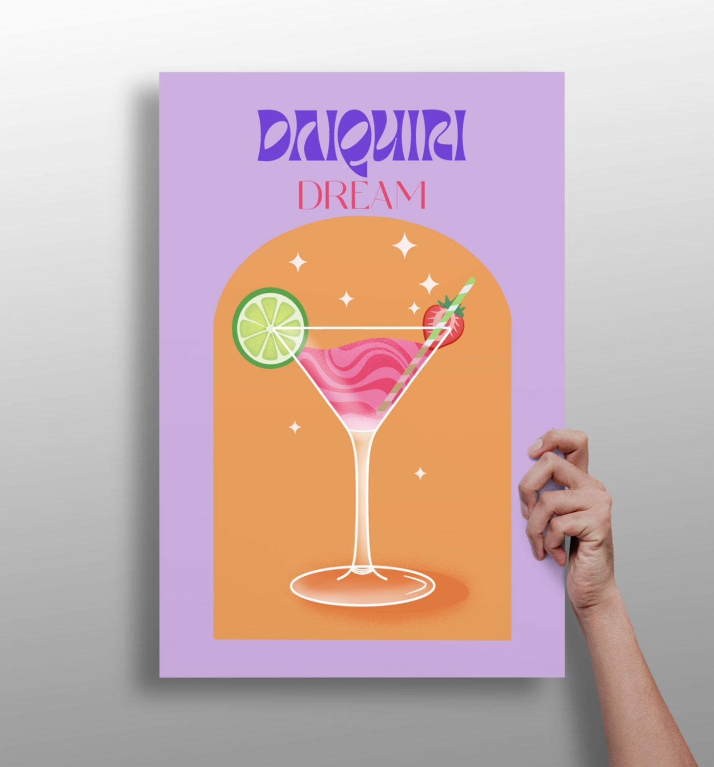 Dream Coctail Aluminum Print