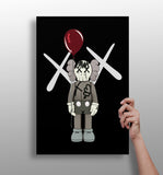 Kaws Aluminum Print