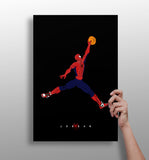 Superhero Dunk Aluminum Print