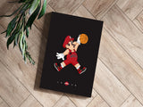 Mario Dunk Aluminum Print