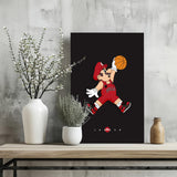 Mario Dunk Aluminum Print