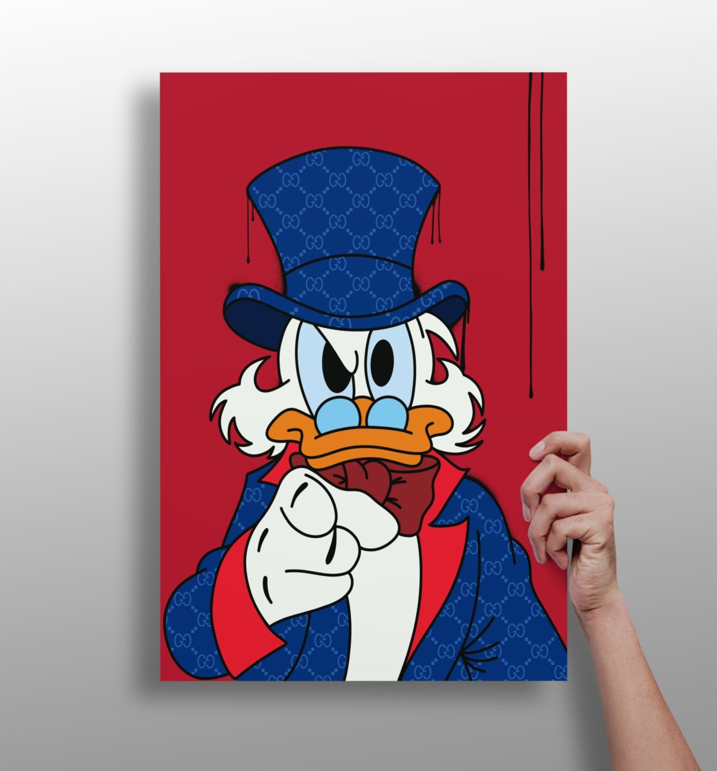 Duck Aluminum Print