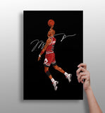 Michael Jordan Aluminum Print