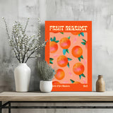 Modern Art Gallery Oranges Aluminum Print