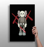 Kaws Aluminum Print