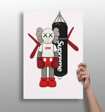 Kaws Aluminum Print