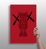 Kaws Aluminum Print