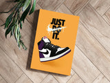 Just Do It Aluminum Print