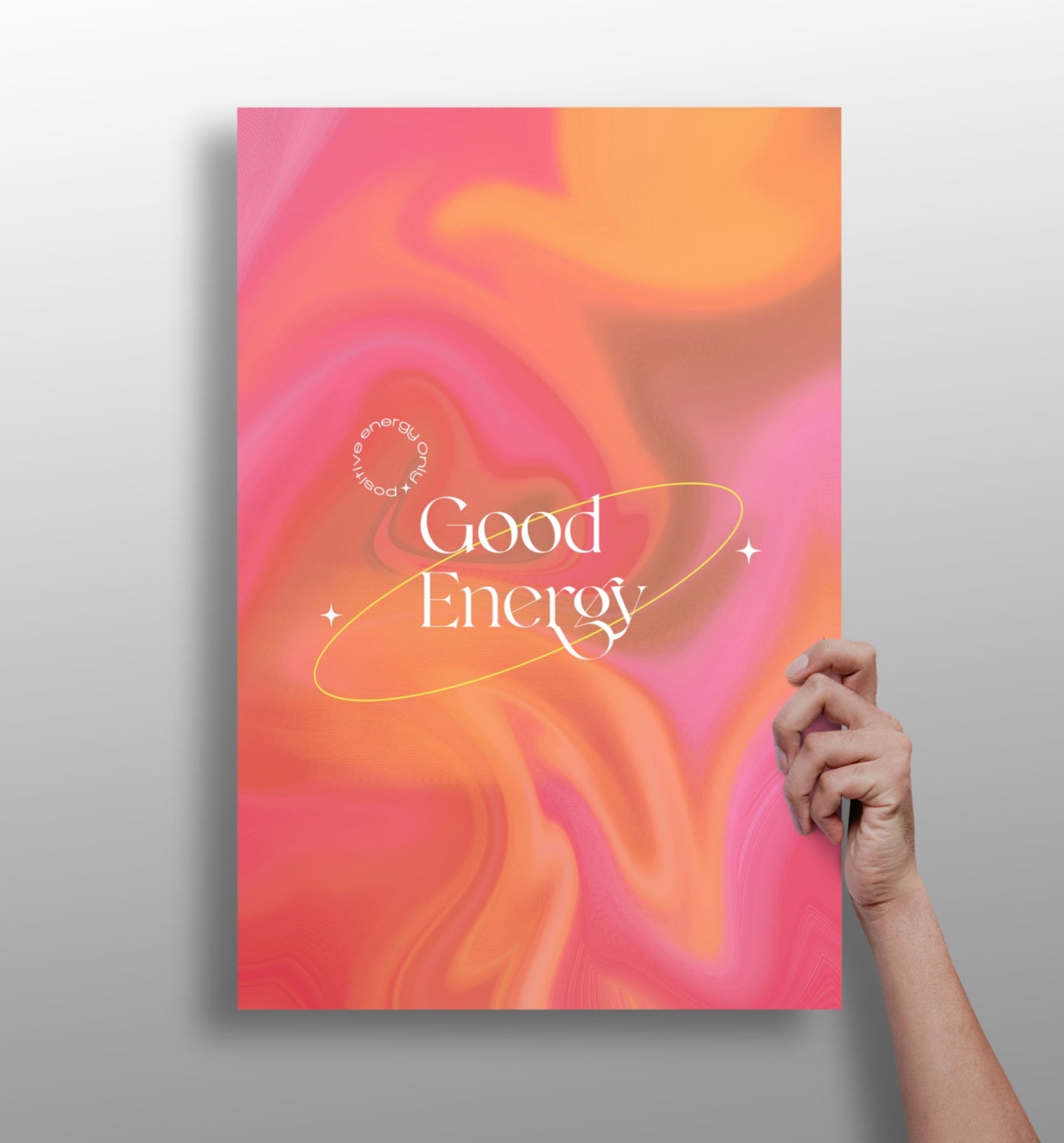 Good Energy Aluminum Print