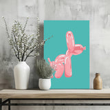 Balloon Dog Aluminum Print