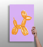 Balloon Dog Aluminum Print