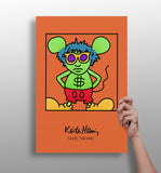 Keith Haring Aluminum Print