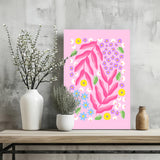 Abstract Flower Aluminum Print