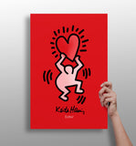 Keith Haring Aluminum Print