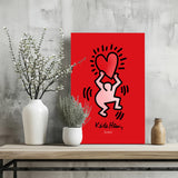 Keith Haring Aluminum Print