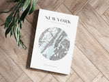 New York V2 Aluminum Print