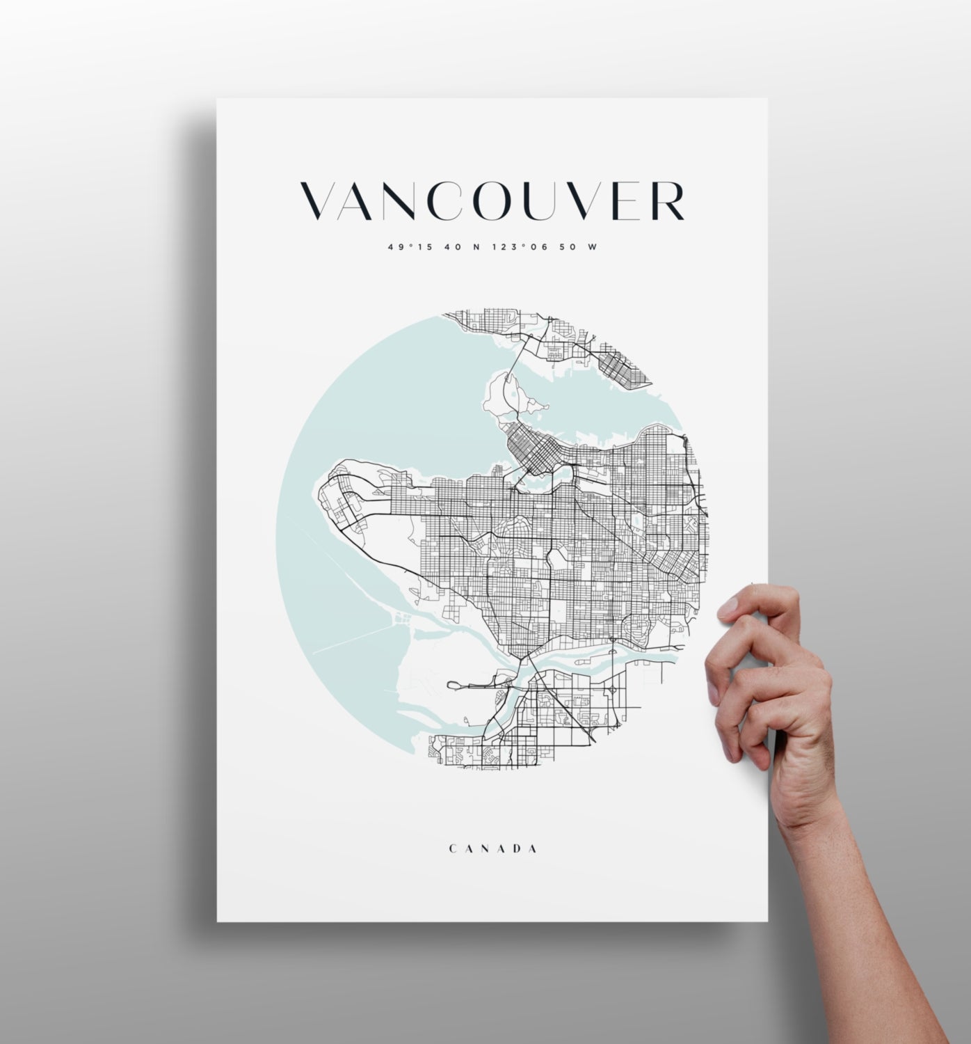 Vancouver V2 Aluminum Print