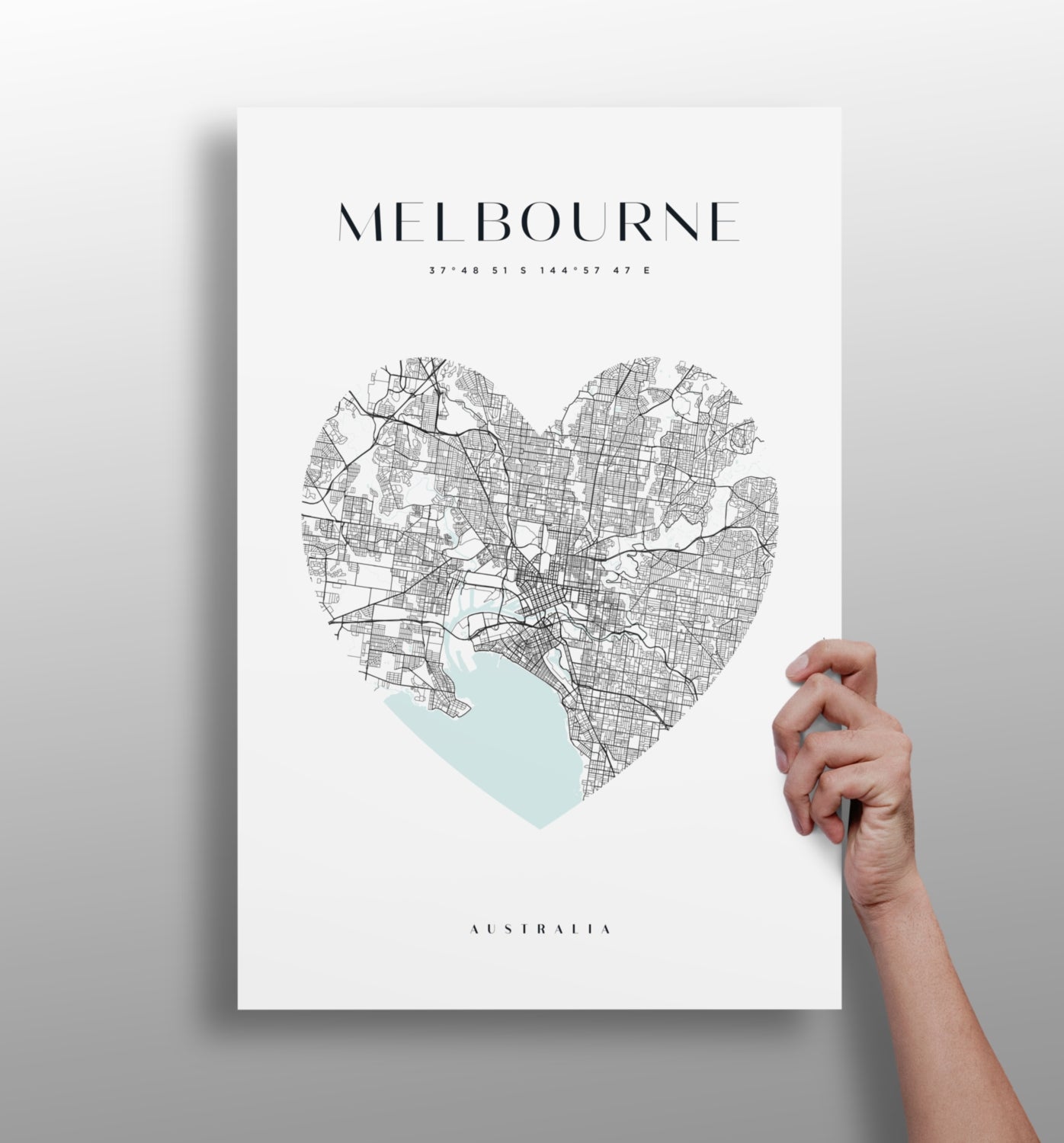 Melbourne V1 Aluminum Print