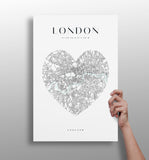 London V1 Aluminum Print