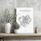 Madrid V1 Aluminum Print