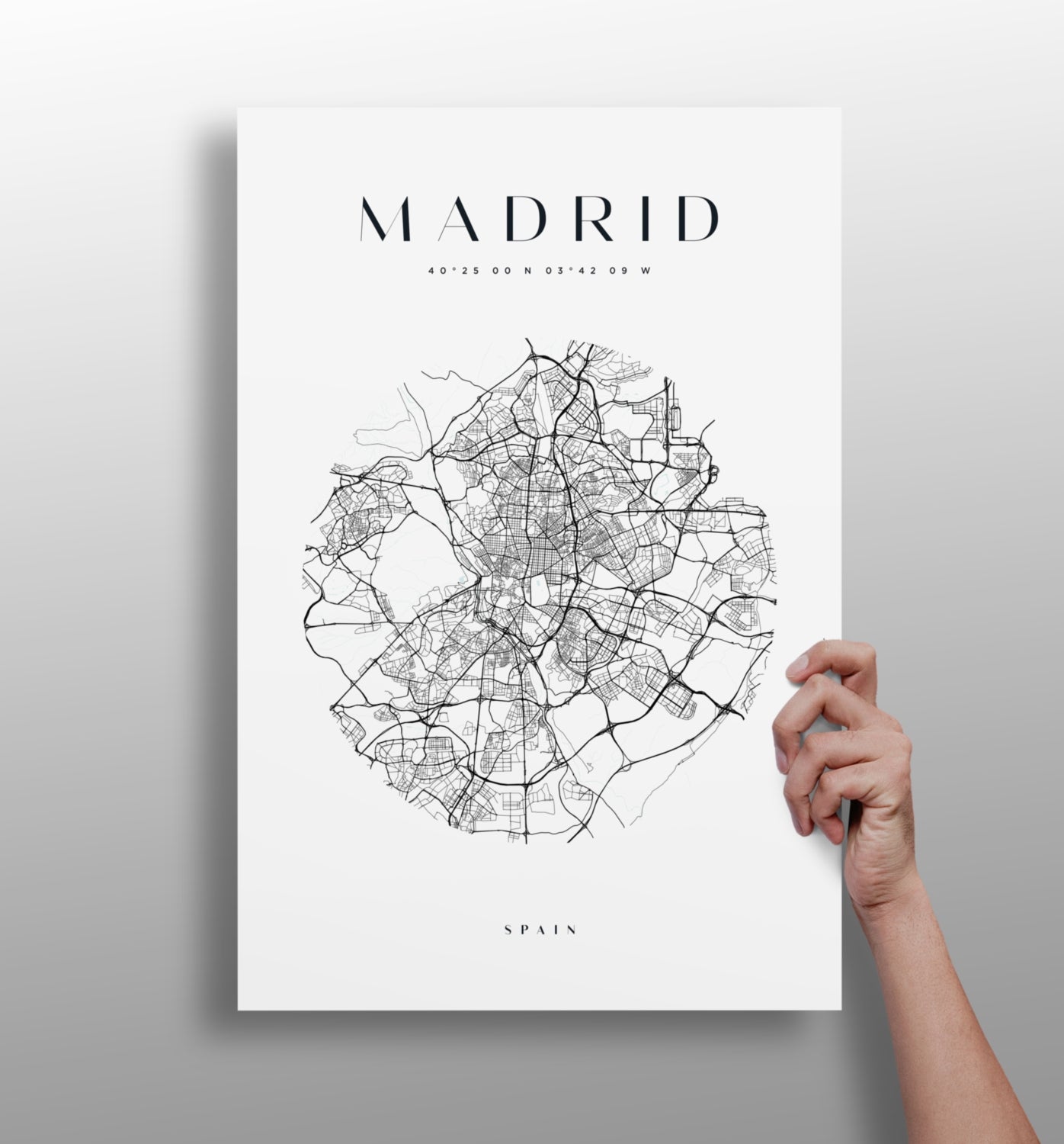 Madrid V2 Aluminum Print