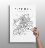 Madrid V3 Aluminum Print