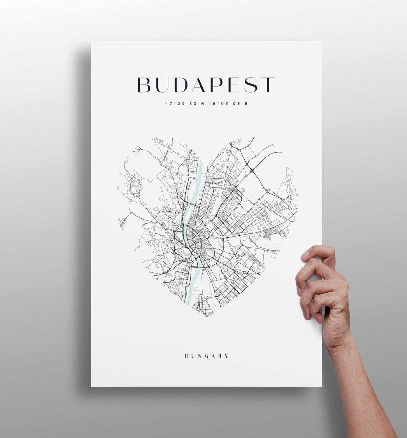 Budapest V1 Aluminum Print