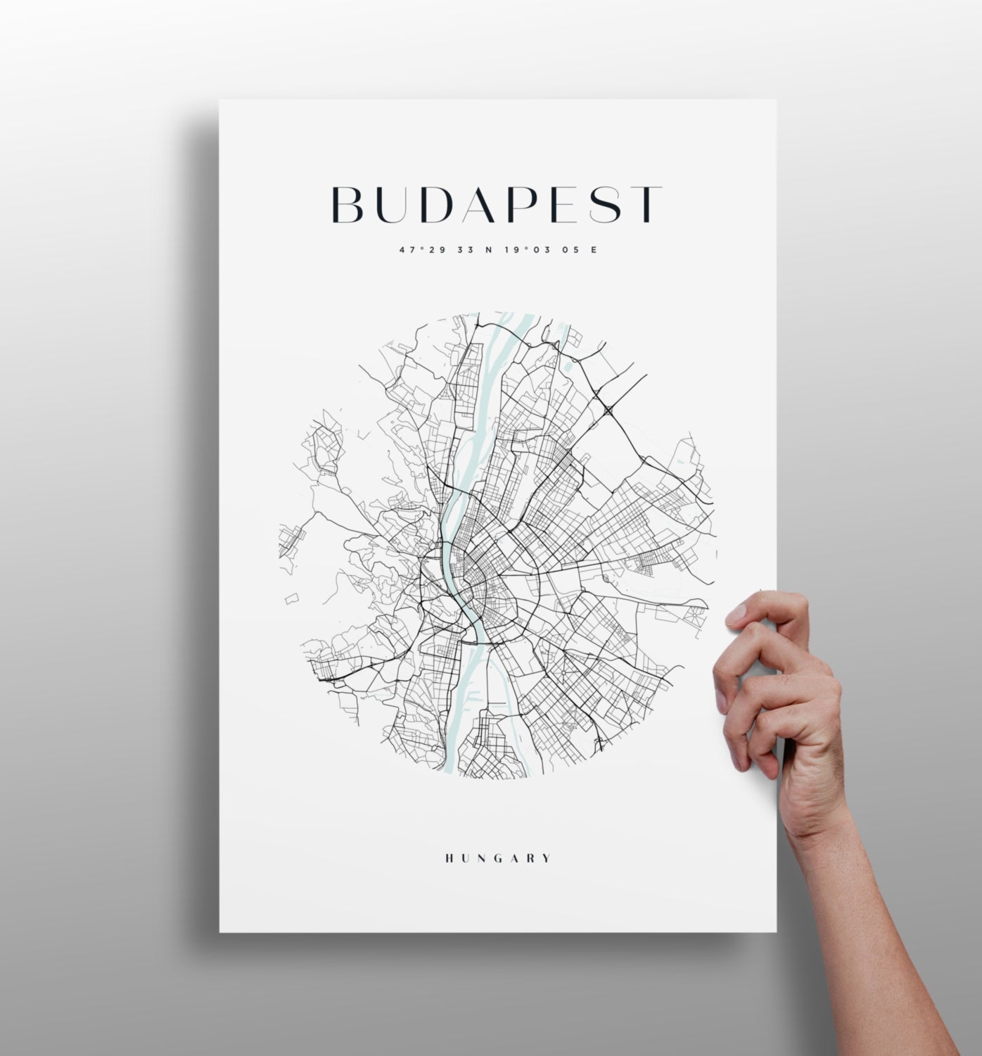 Budapest V2 Aluminum Print