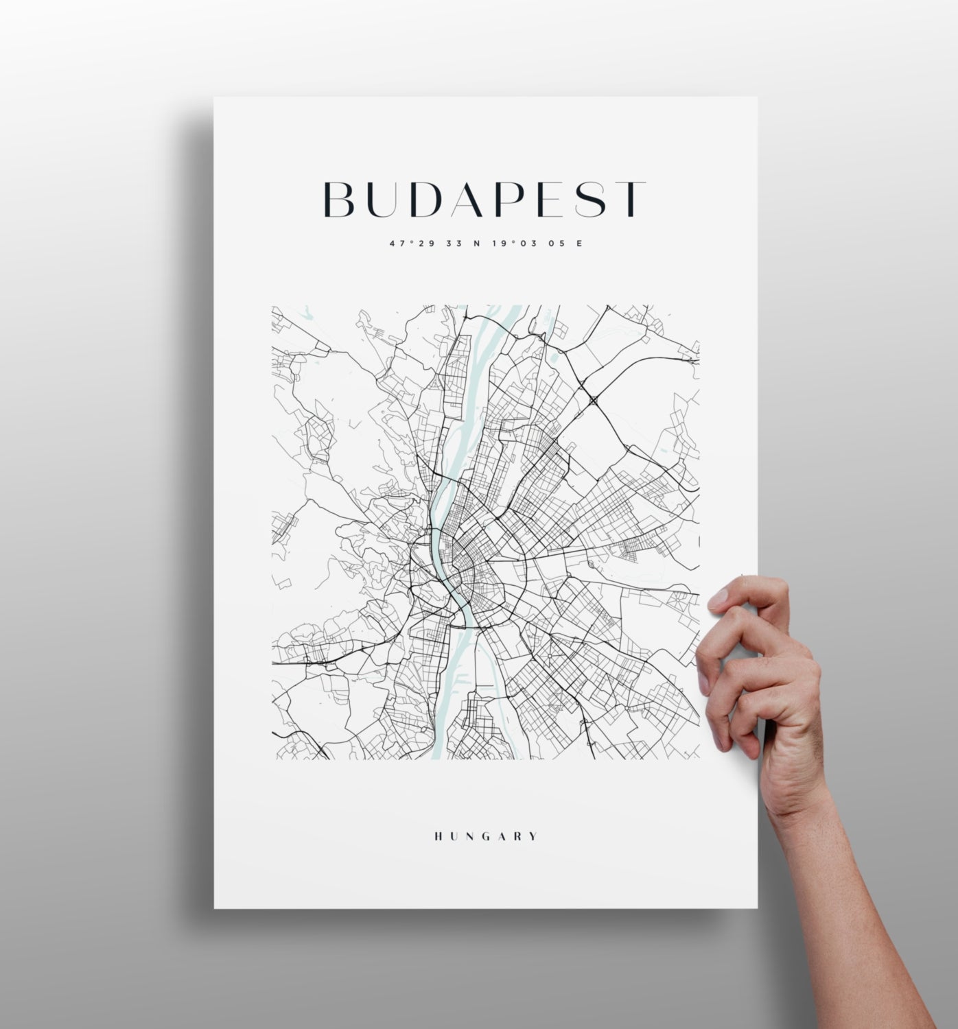 Budapest V3 Aluminum Print