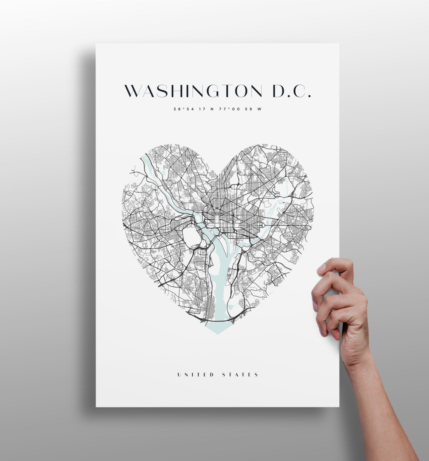 Washington V1 Aluminum Print