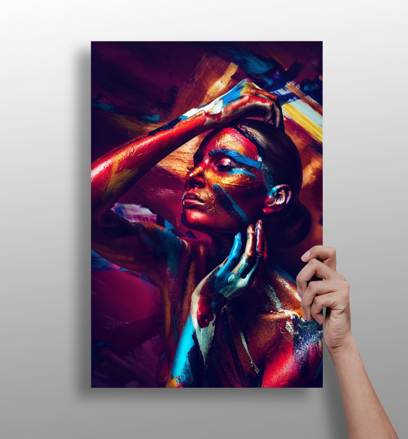 Woman Aluminum Print