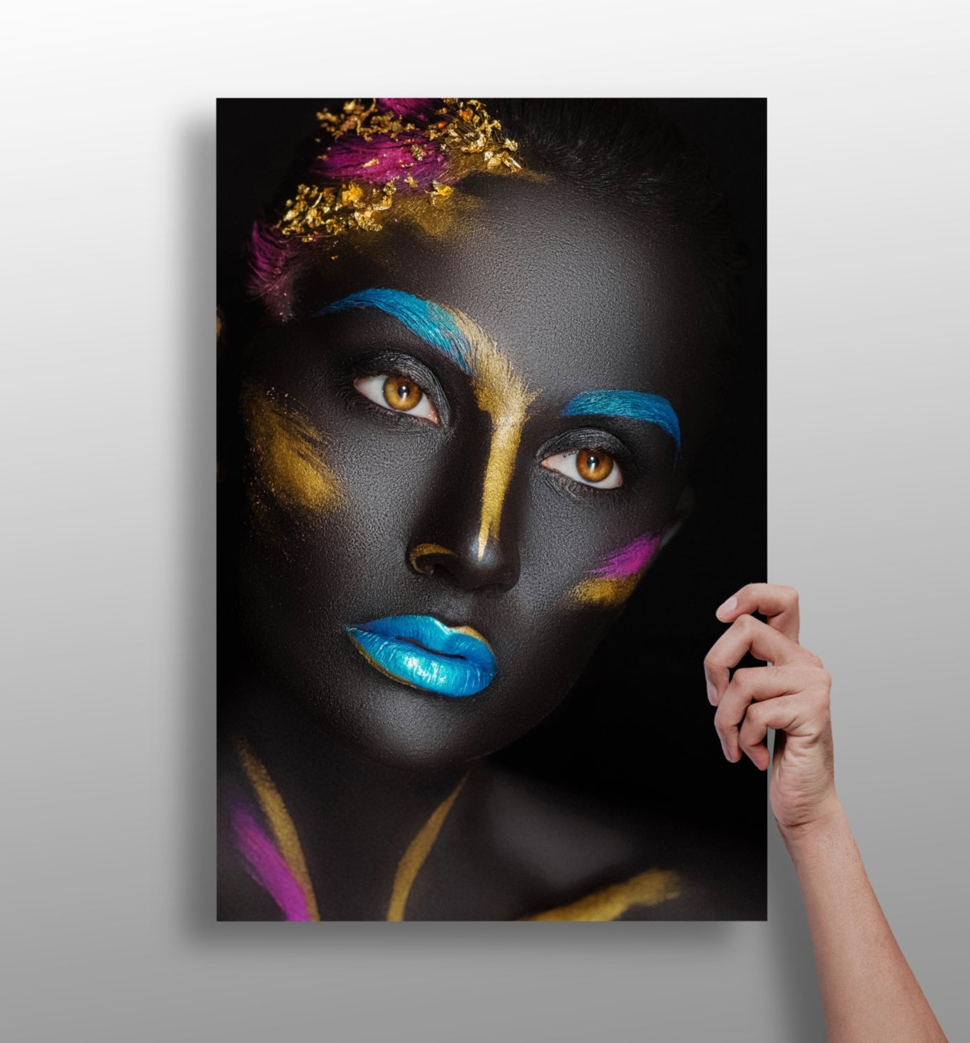 Woman Aluminum Print