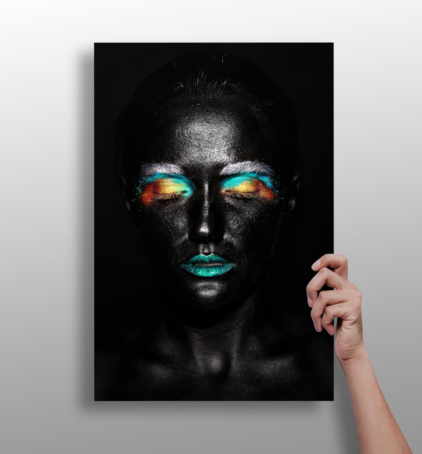 Woman Aluminum Print