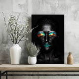 Woman Aluminum Print