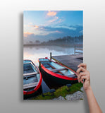 Boats Aluminum Print